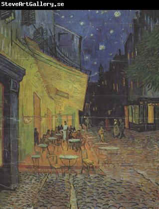 Vincent Van Gogh The Cafe Terrace on the Place du Forum,Arles,at Night (nn04)